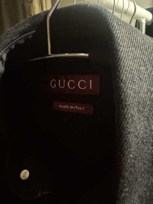 Gucci denim overshirt