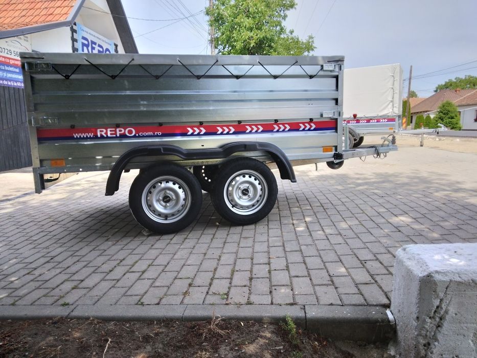 Remorca Repo QRDS 2,40x1,25m Tandem 750kg