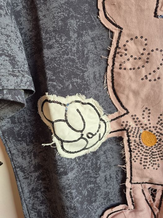 Tricou top dama Mikey Mouse over size