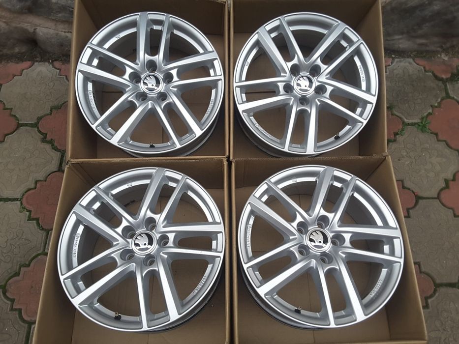 jante aliaj 17; 5x112; Skoda Kodiaq, Karoq, Superb, Octavia Scout
