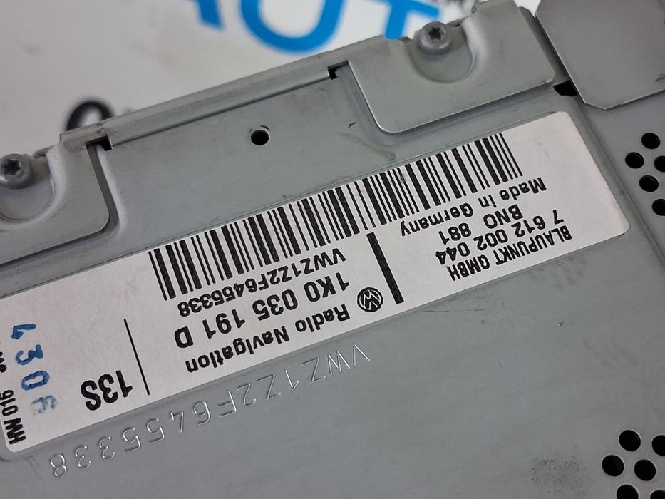 CD vw Golf 5 2006