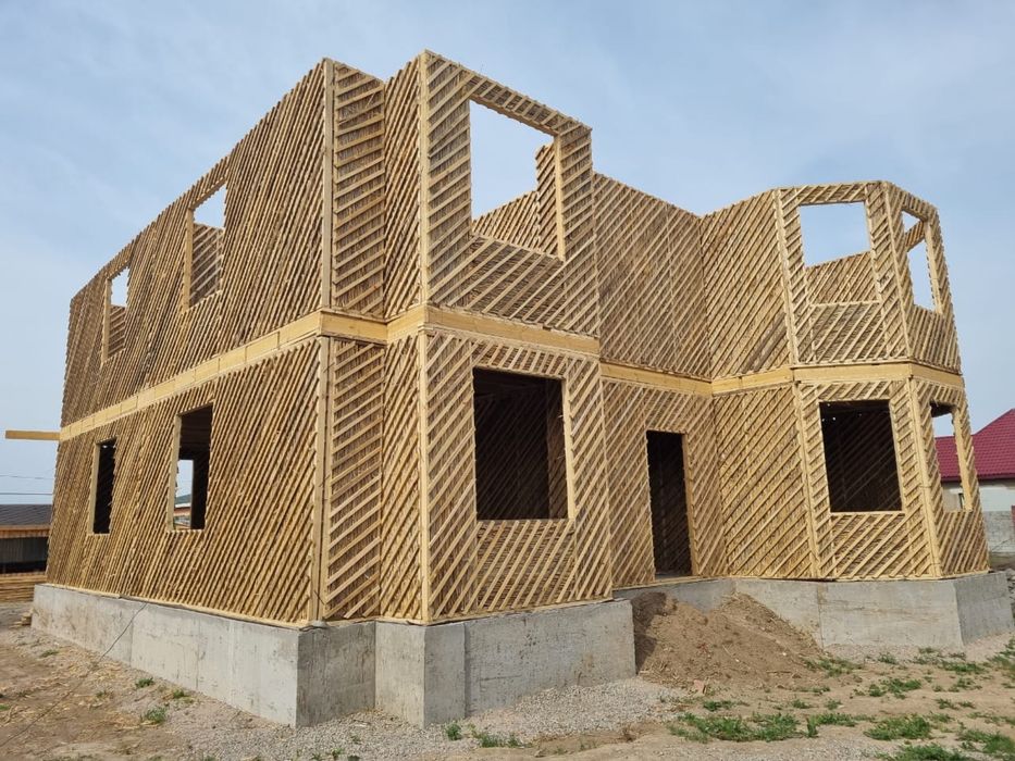 Строительство доступных каркасных домов