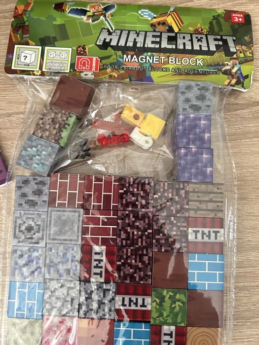 Магнитни блокчета  Minecraft