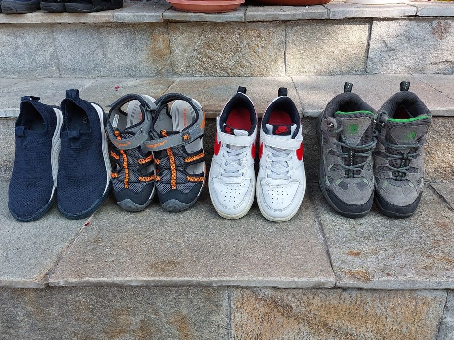 4 чифта обувки за момче 33 размер