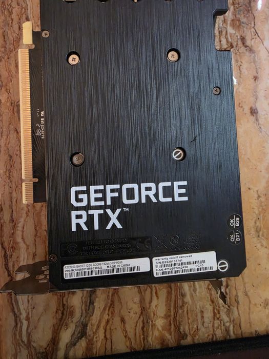 Видеокарта RTX gainward 3060 12 gb