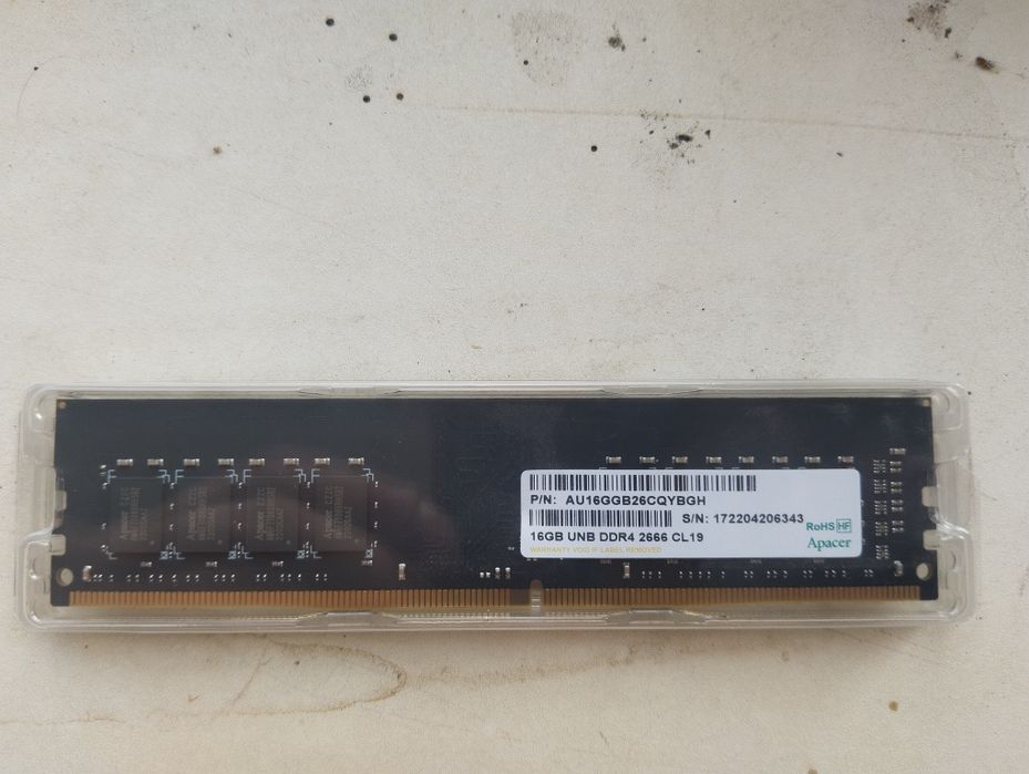 ОЗУ 16gb DDR 4 Apacer