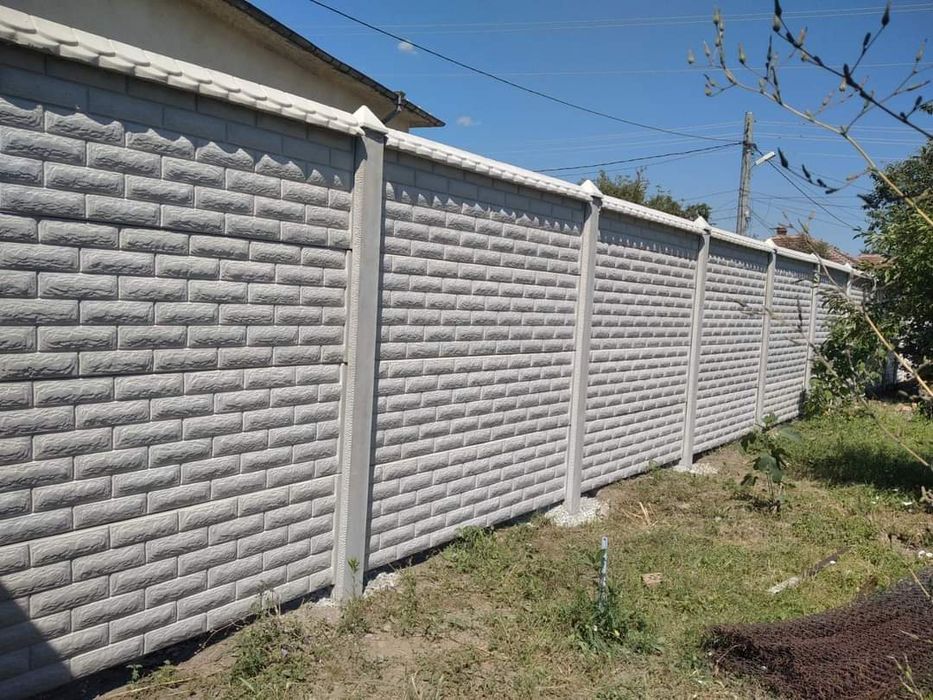 Бетонни панелни огради ТОП КАЧЕСТВО!!!