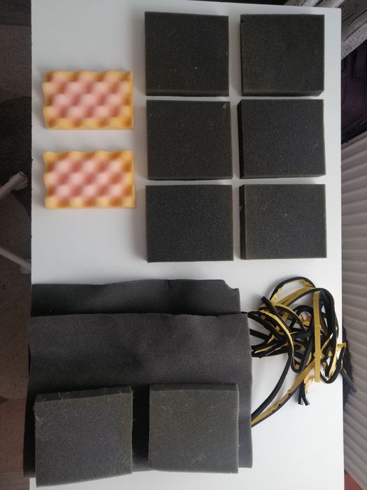 Pasla naturala 10 cm și bureți pentru proiecte  boxe