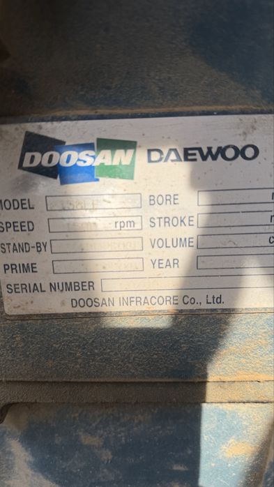 Двигатель Doosan Daewoo