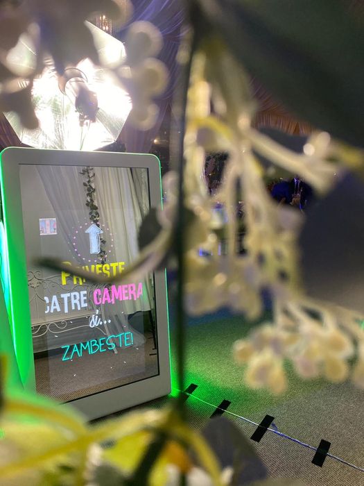 Oglinda magica/video 360/platforma/fum greu/tort shoturi