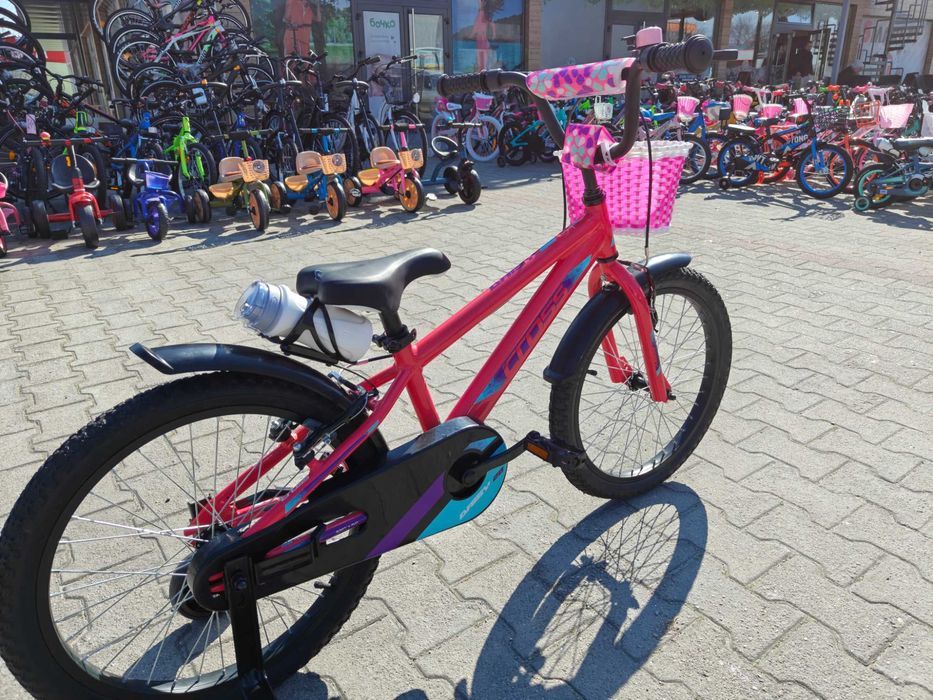 CROSS Алуминиев велосипед 20" DAISY розов