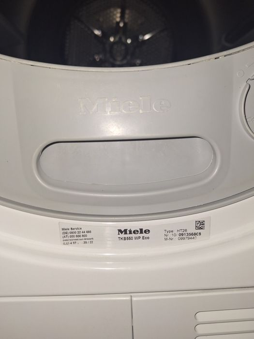 Сушилня"Miele"TKB550WP Eco