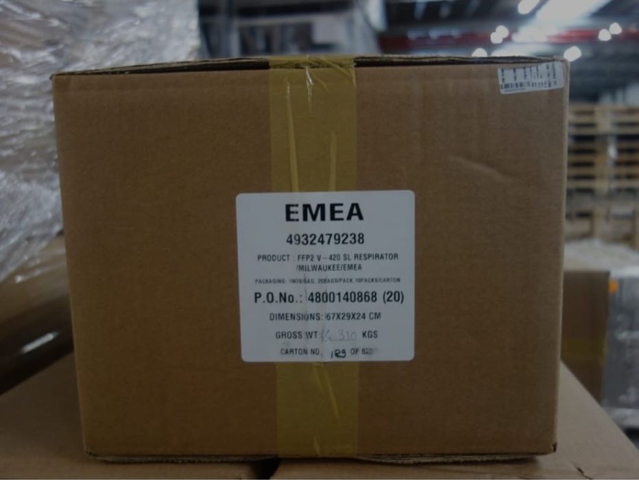 Предпазна маска / респиратор Milwaukee FFP2