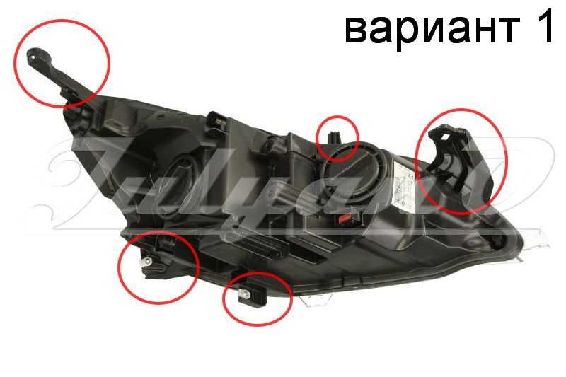 Щипки за закрепване на фар за OPEL ASTRA J (09-15г.)