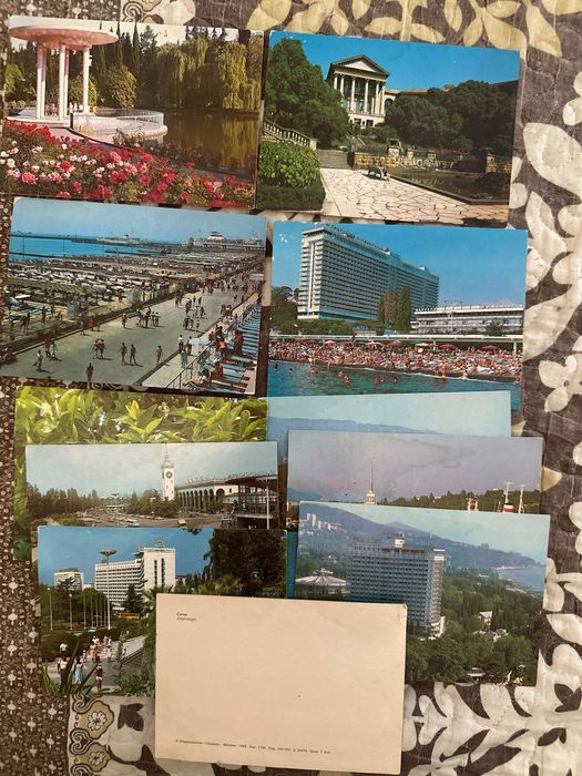 Открытки Городов Сочи и Брест СССР