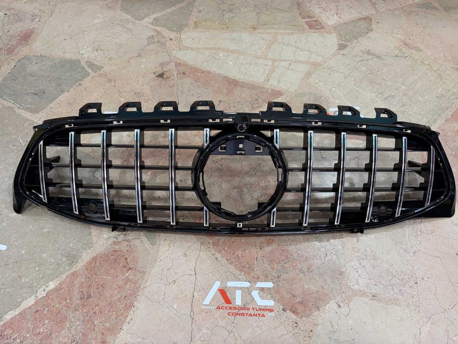Grila Centrala GT-R Panamericana Crom Mercedes A Class CLA C118 W118