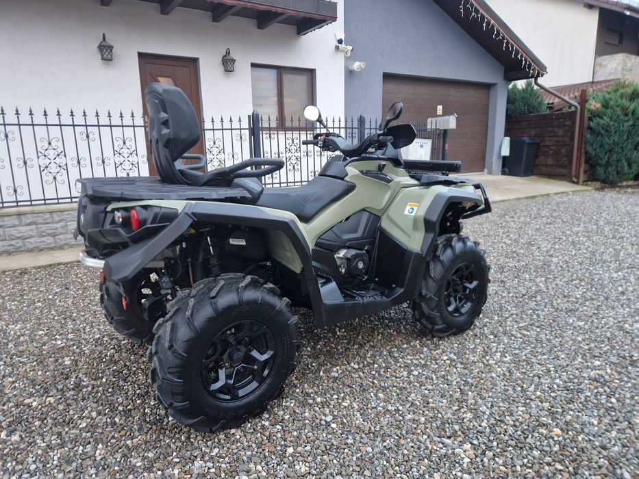 Can Am Outlander Max 650cm, import Finlanda T3, 2019, 4000km!!, variante atv Cf Moto, Polaris