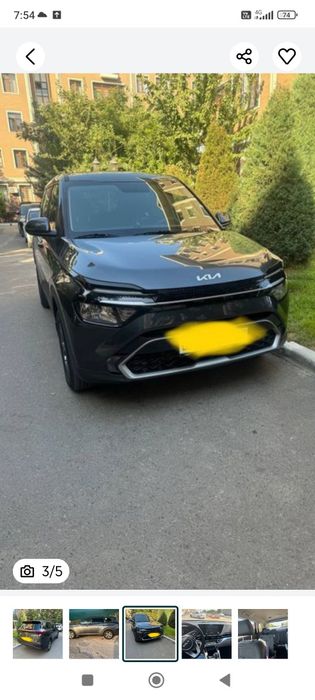 Кия каренс 2024 8 ой хеч кати бумаган петно хам йук хали янги Хиди бор