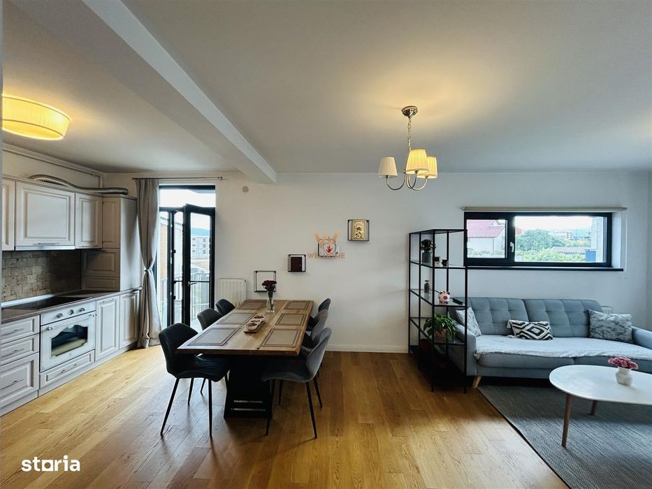 Ap la vila, 3 camere, 2 bai, 2 balcoane - Selimbar