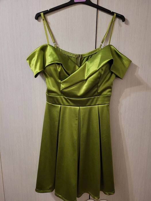 Rochie verde eleganta, ocazie