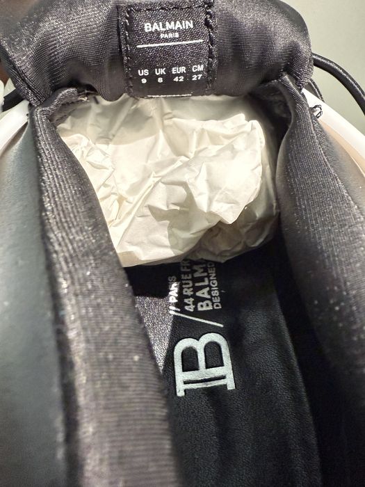 Balmain Unicorn Black White