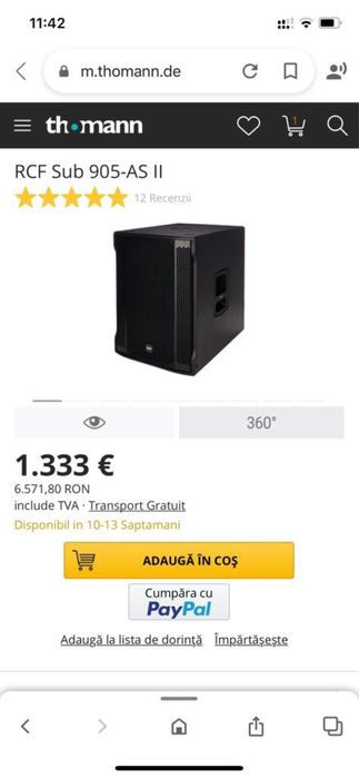 RCF 905 AS 2. RCF 705 AS 2.