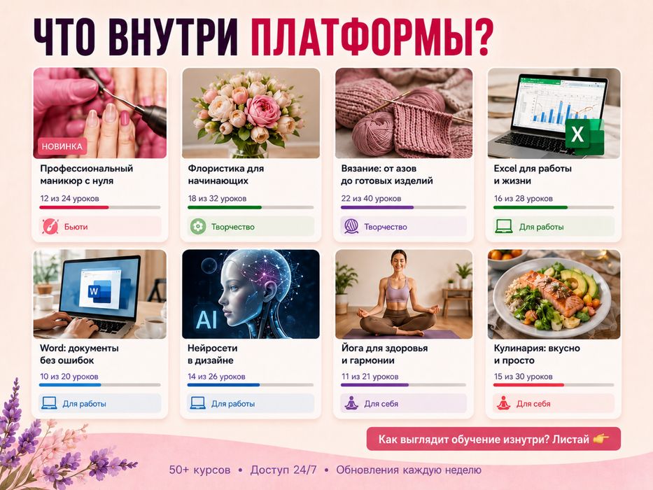 50+ онлайн-курсов по подписке Darchik