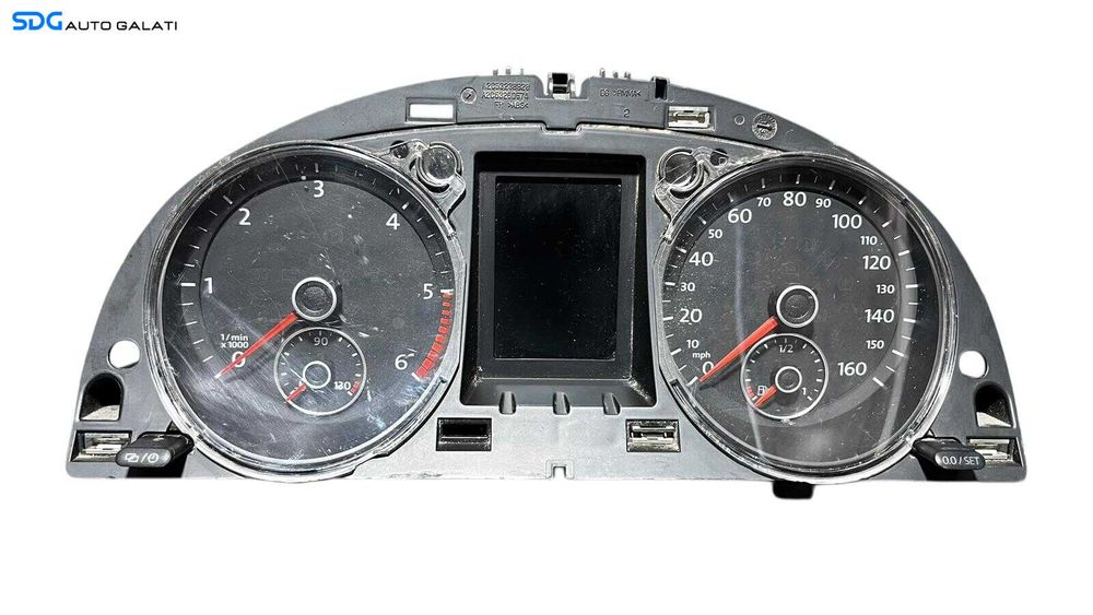 Ceas Ceasuri Cluster Instrumente Bord Volkswagen Passat B7 1.6 TDI 2010 - 2015 Cod 3AA920970J [LC0562]