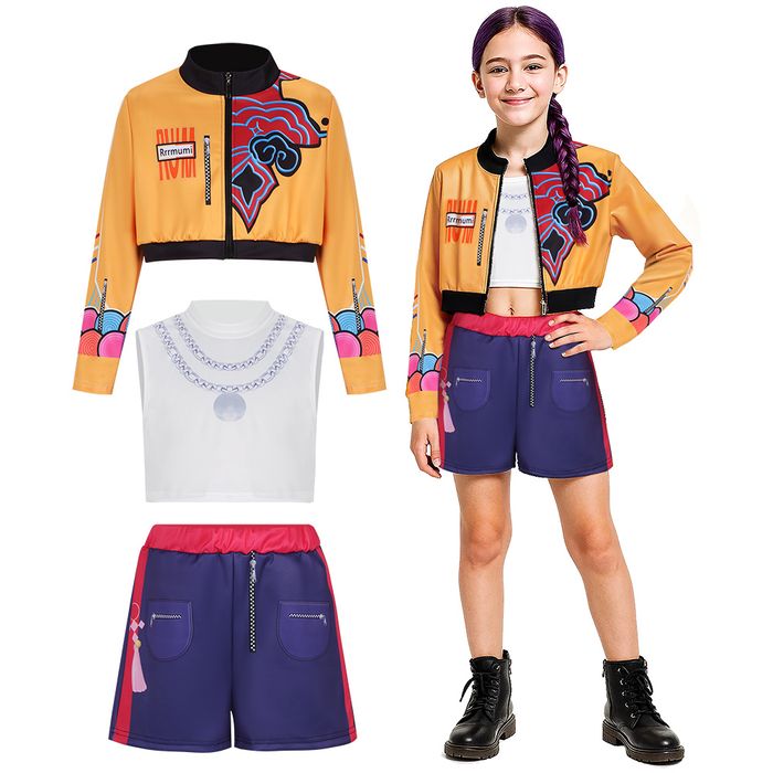 Детски костюм Rumi K-POP Demon hunters, Руми costume Ловци на Демони