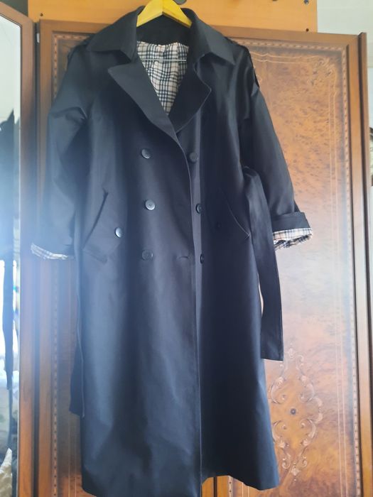 Плащ черный новый 46-48р