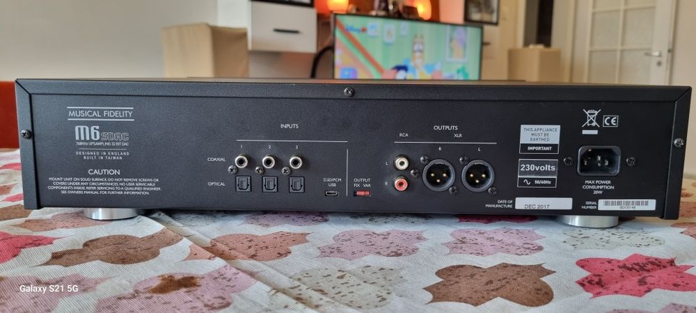 Musical fidelity M6s dac
