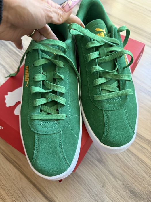 Оригинални нови зелени кецове Puma Club II ! 45 н