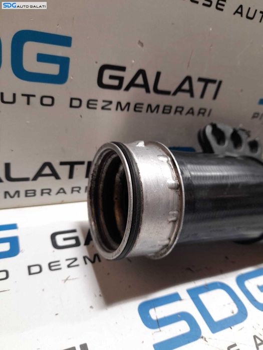 Furtun Conducta Presiune Radiator Intercooler Volkswagen Golf 5 Plus 1.9 TDI BRU BXF BXJ BXE BLS BKC 2004 - 2008 Cod 1K0145838C [N0353]