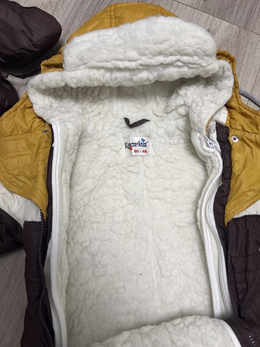 комбинезон трансформер на овчине