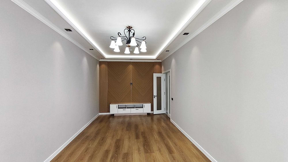 Yu  2х комнатная 63,6м2 квартира с готовым ремонтом ЖК NRG Zamon