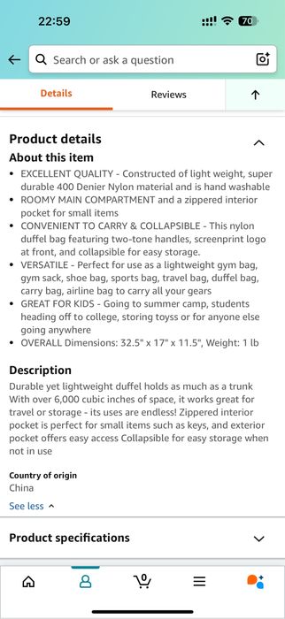 Голям сак чанта Samsonite Самсонайт багаж 80см