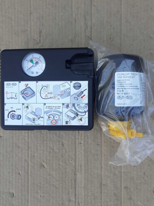Compresor auto umflat roti,kit pana HYUNDAI, KIA, TOYOTA, HONDA, Mazda