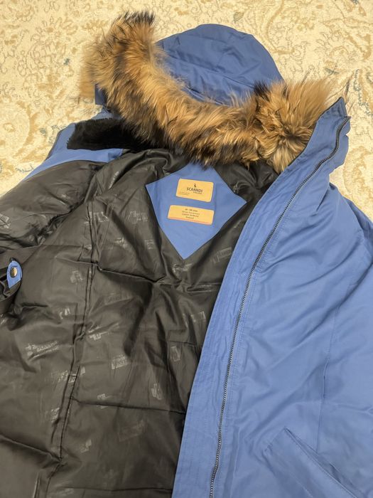 Продается пуховик зимняя б/у