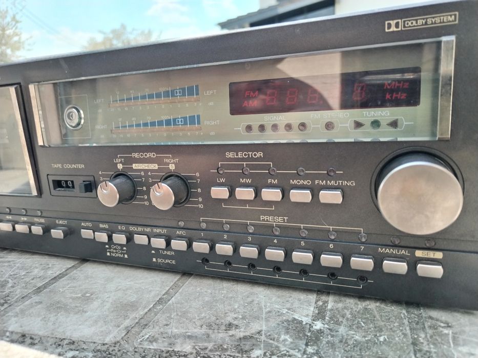 Casetofon deck tuner Sharp RS-1288H