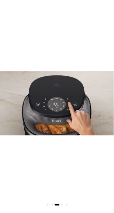 Friteuza fara ulei Philips Airfryer Seria 3000 NA341/00, compact digital, 2000 W, capacitate 7.2L, afisaj digital