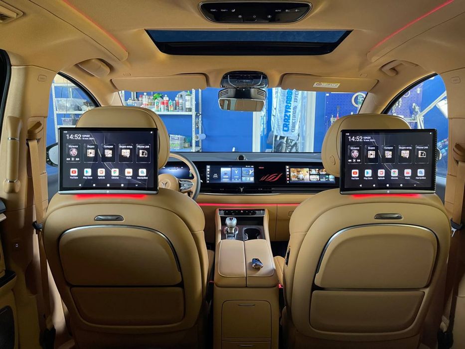 * Premium Android мониторы на подголовники авто 13 дюйм сенсорные