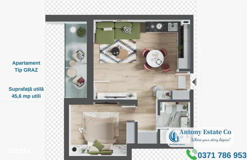 Antony Estate | Apartamente NOI 0% Comision - Iosia