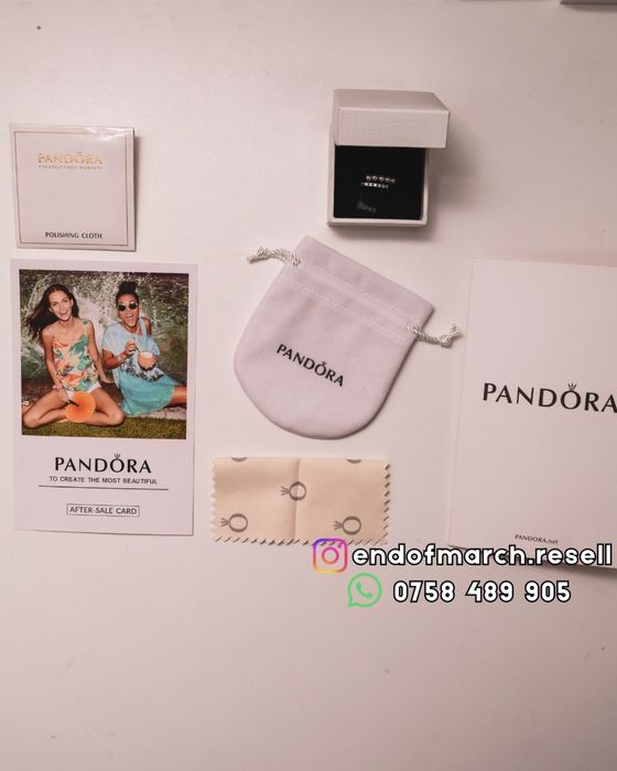 Inel Pandora Pavé Open Ring