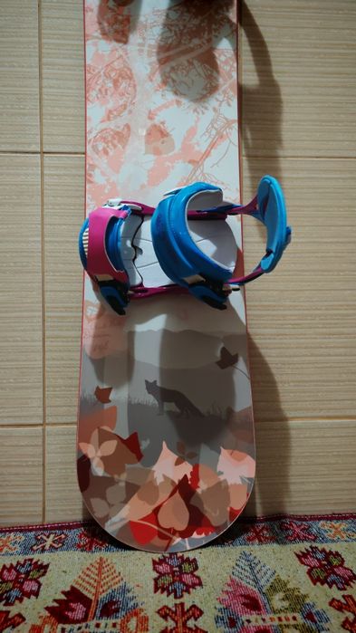 Placa snowboard 148 cm -legaturi boots burton