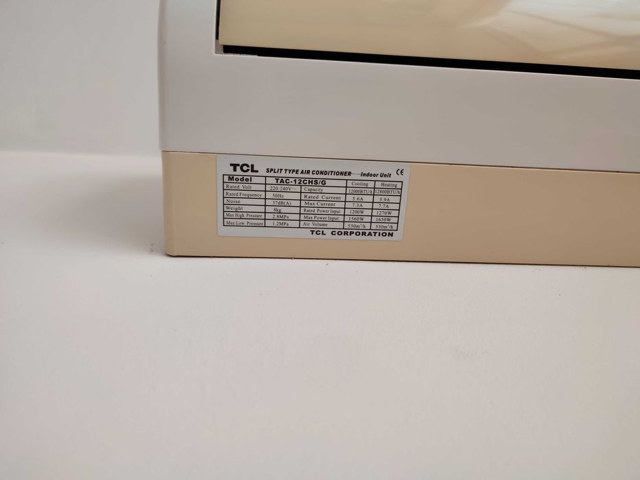 Продавам работещ климатик TCL - 12
