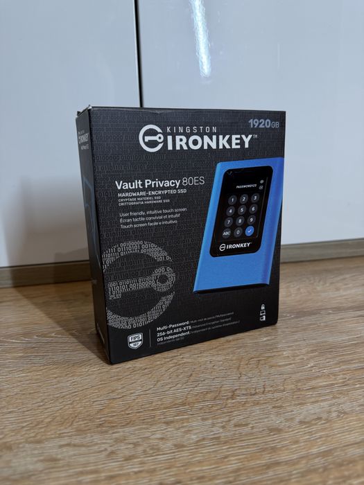 SSD Extern Kingstone IronKey Valut Privacy 80ES 1920GB - SIGILAT