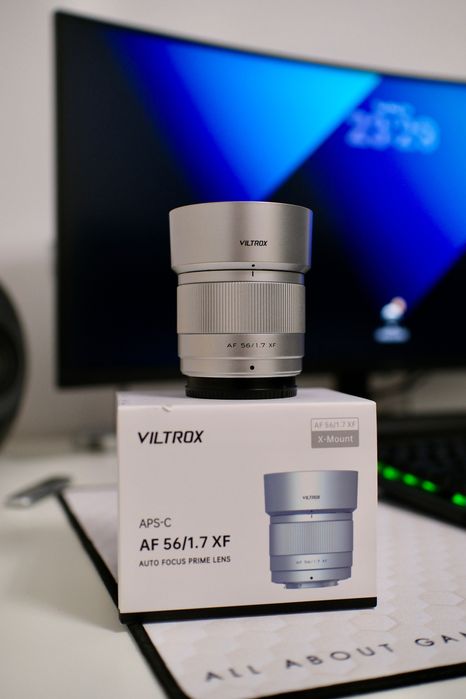 Obiectiv foto Viltrox 56mm F1.7 Air | Montura FujiFilm X | Garantie 2028 | STM APS-C FX (Fuji X Mount)