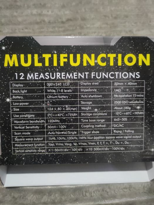 Цифровой осциллограф Solid DSO-120M