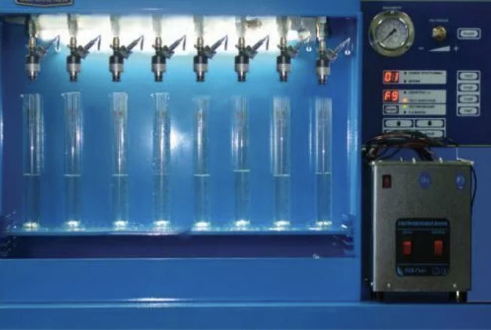 Кавитационная чистка форсунок