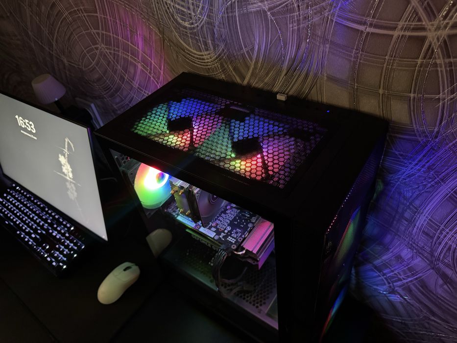 Игровой пк + Монитор, Клавиатура, Мышка Core i5-10400 / GTX 1660ti